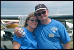 Me and the Missus on the flightline
